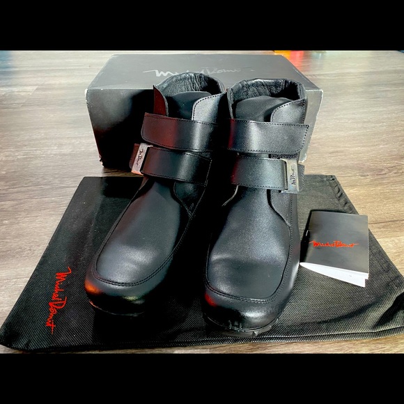 Leather Boots Michel domit boots - Picture 3 of 9